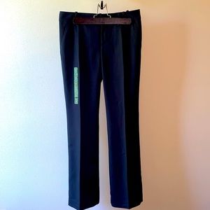 Banana Republic Matin Fit Navy Pinstripe Trousers